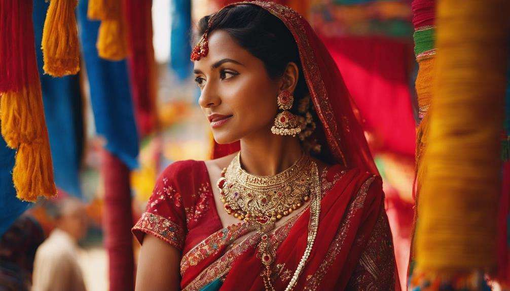 Unique Attire of the Bride in Nepal